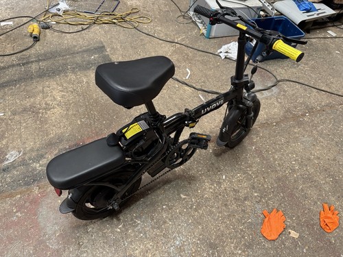 Electric folding mini bike - folding,
