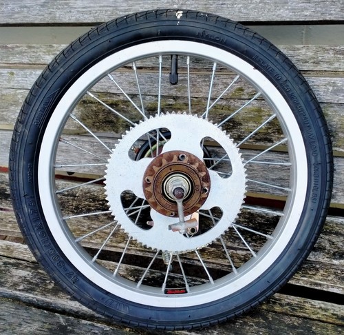Electric bike rear - x,