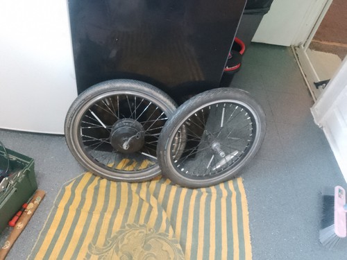 Bicycle wheels used - , 20"